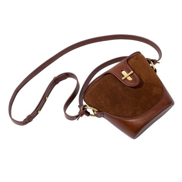 SANCIA SIDONIE BUCKET BAG - BROWN - Picture 2 of 5